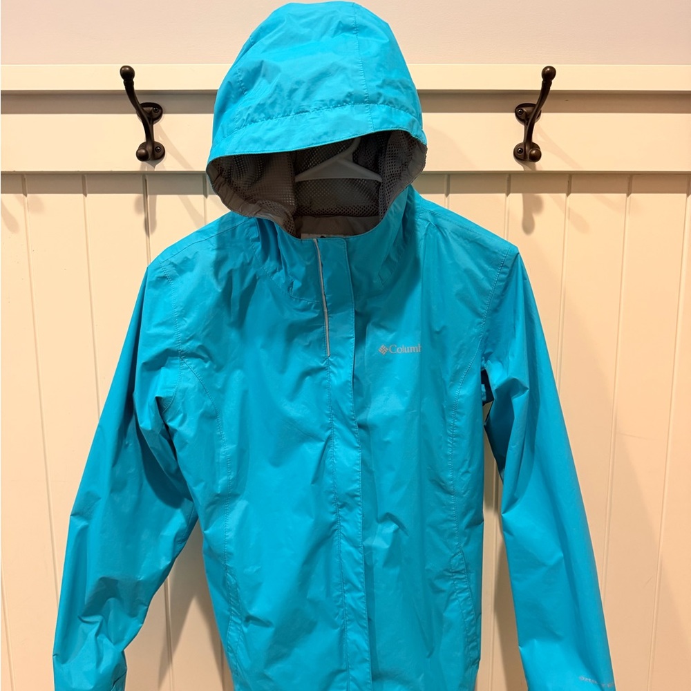 Girls Columbia Arcadia Rain Jacket - size L